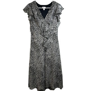 JBS Vintage Leopard/Cheetah Print Dress Women's‎ Size 10
